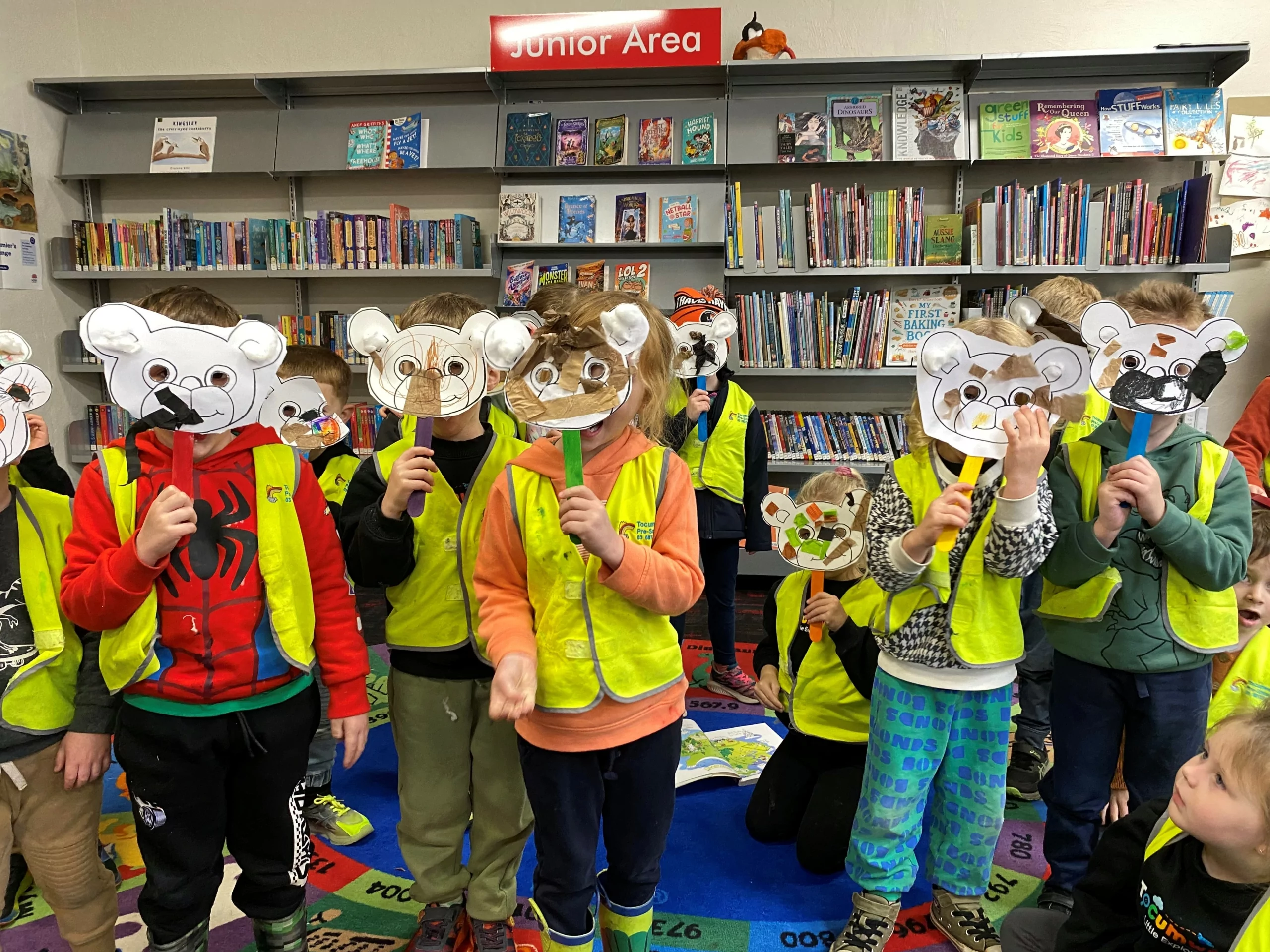 Storytime craft at Tocumwal Library