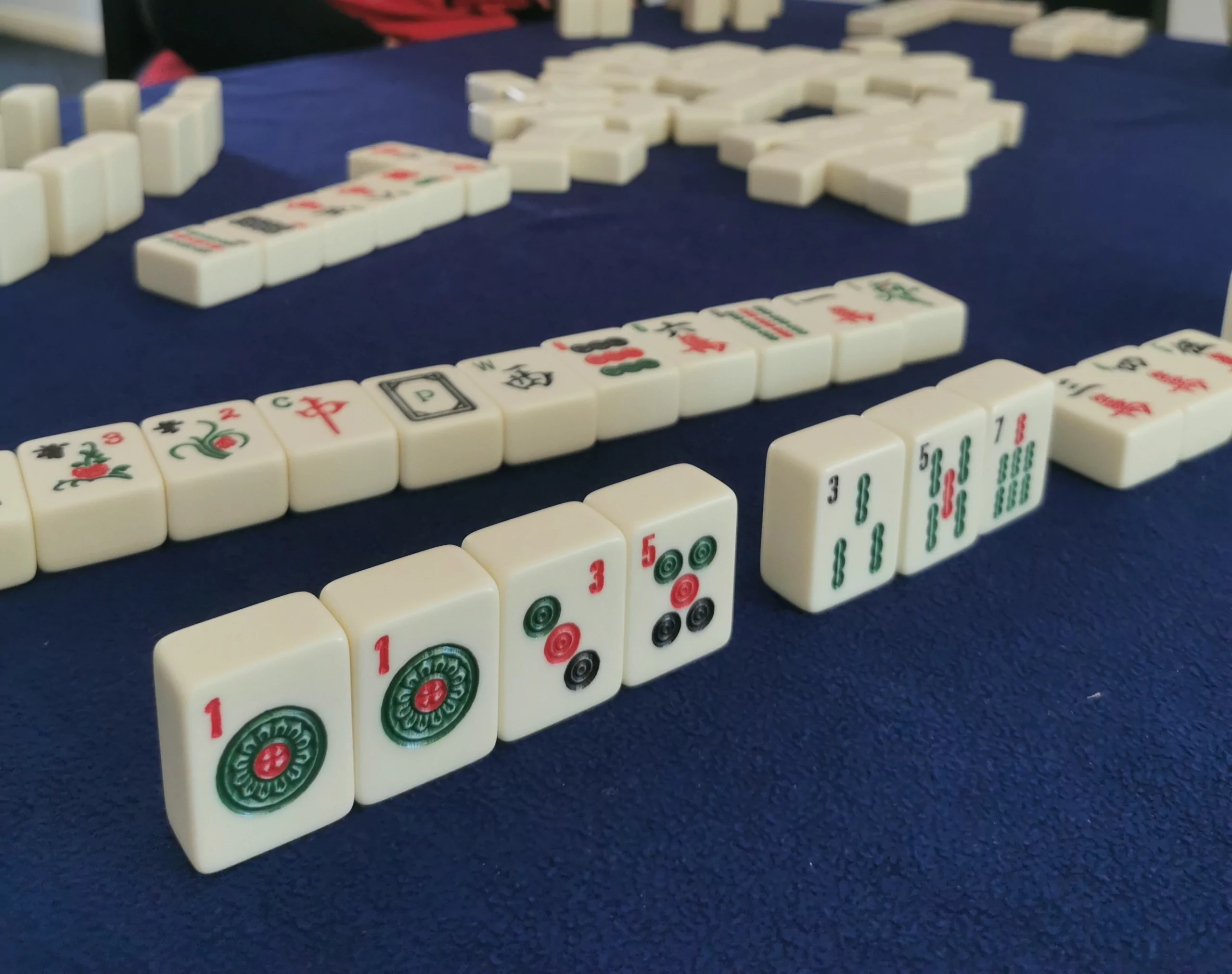 Mahjong tiles