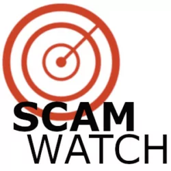 Scam watch logo image